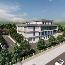 Erzincan Otlukbeli Devlet Hastanesi Cephe B