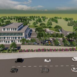 Erzincan Otlukbeli Devlet Hastanesi Cephe Guney